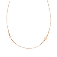 Collana Amen Donna Rosari in Argento Cristallo CRO10RBI3 - CRO10RBI3